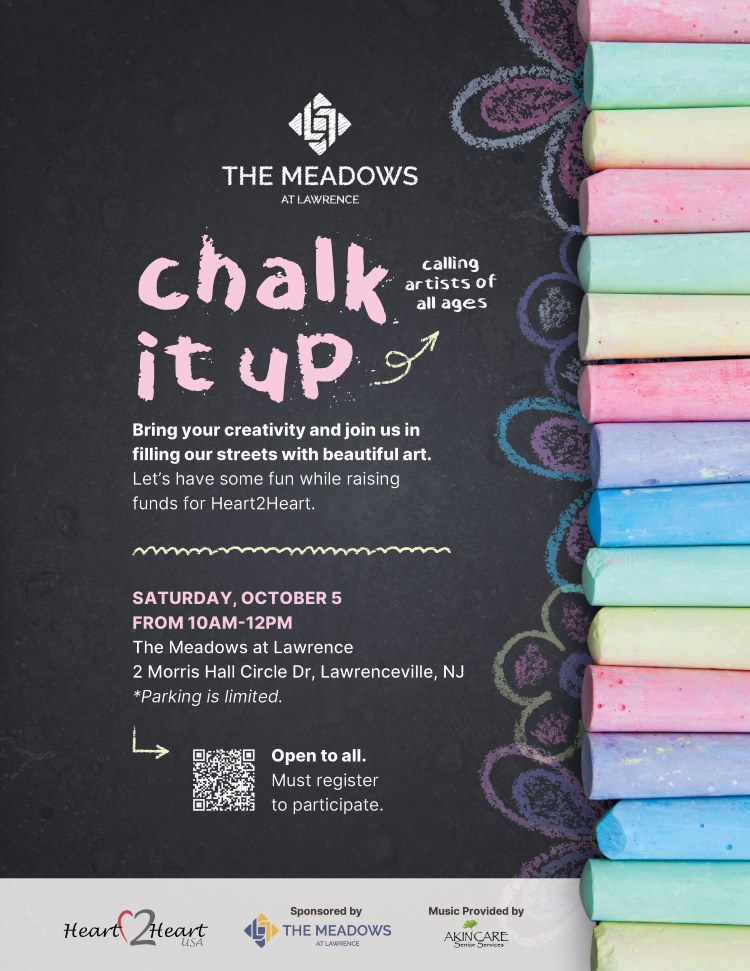 Chalk It Up: Art Event at The Meadows